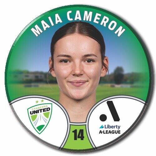 LIBERTY A-LEAGUE - CANBERRA UNITED - CAMERON, Maia