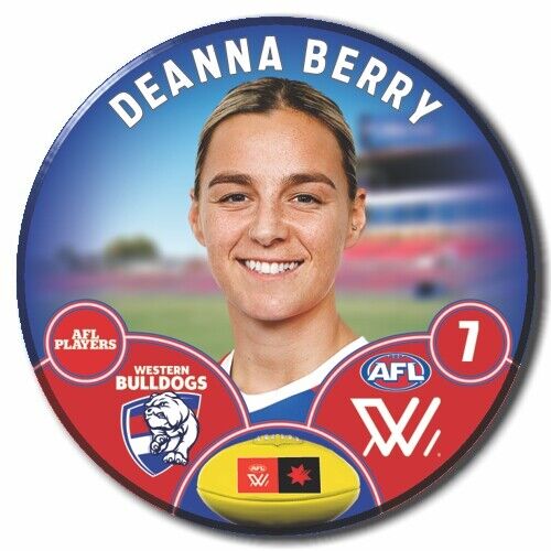 AFLW S8 Western Bulldogs Football Club - BERRY, Deanna