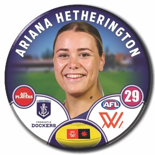 AFLW S8 Fremantle Football Club - HETHERINGTON, Ariana