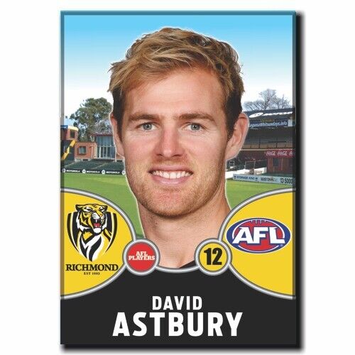 2021 AFL Richmond Player Magnet - ASTBURY, David