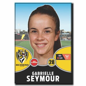 2021 AFLW Richmond Player Magnet - SEYMOUR, Gabrielle