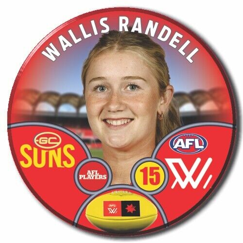 AFLW S9 Gold Coast Suns Football Club - RANDELL, Wallis