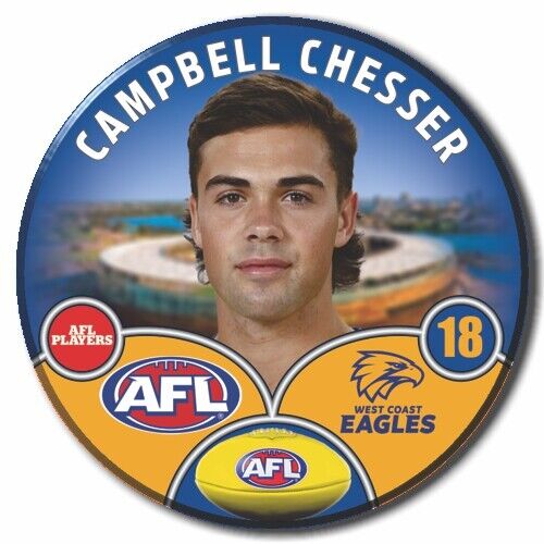 2024 AFL West Coast Eagles Football Club - CHESSER, Campbell