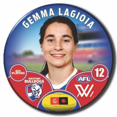 AFLW S8 Western Bulldogs Football Club - LAGIOIA, Gemma