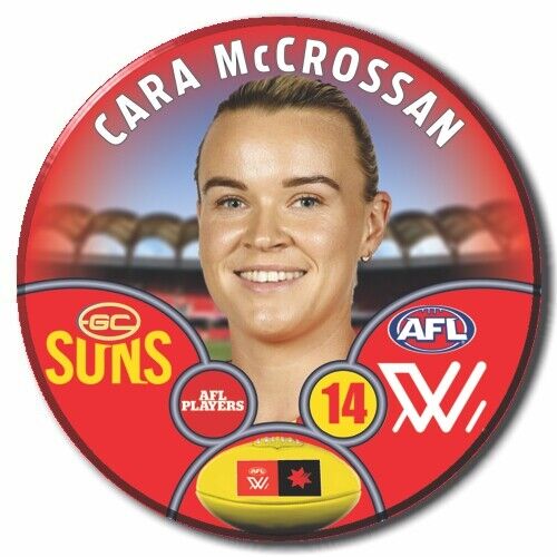 AFLW S9 Gold Coast Suns Football Club - McCROSSAN, Cara