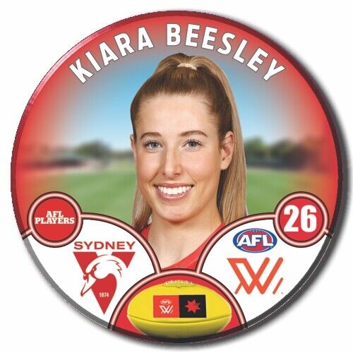 AFLW S8 Sydney Swans Football Club - BEESLEY, Kiara