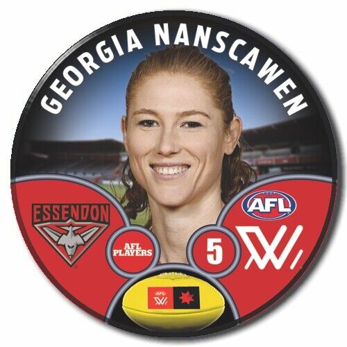 AFLW S9 Essendon Football Club - NANSCAWEN, Georgia