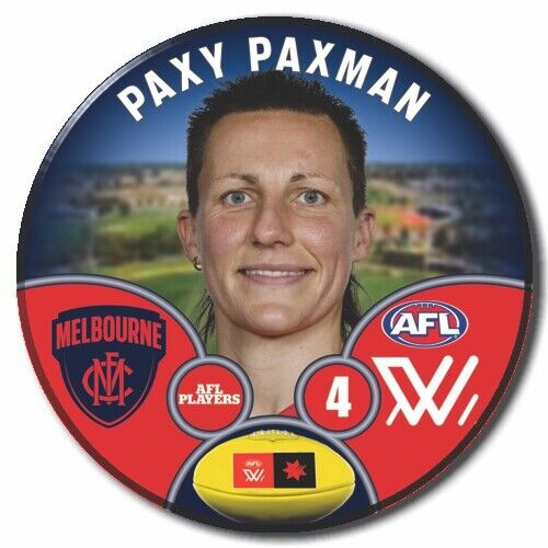 AFLW S9 Melbourne Football Club - PAXMAN, Paxy