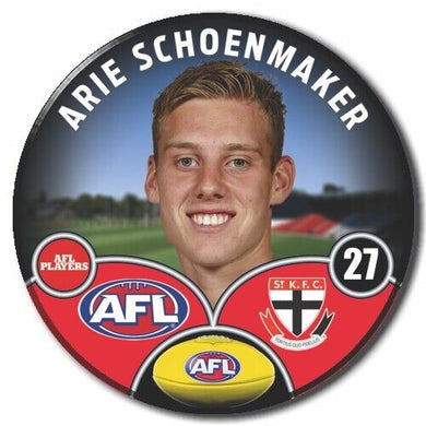 2024 AFL St Kilda Football Club - SCHOENMAKER, Arie