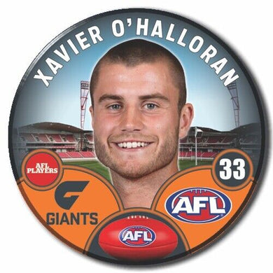 2023 AFL GWS Giants Football Club - O'HALLORAN, Xavier