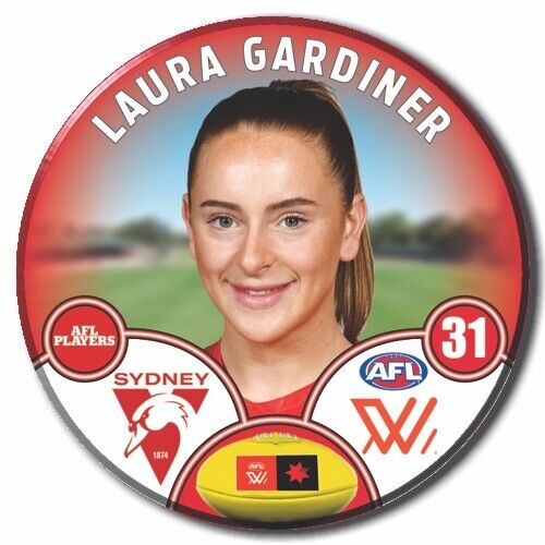 AFLW S8 Sydney Swans Football Club - GARDINER, Laura