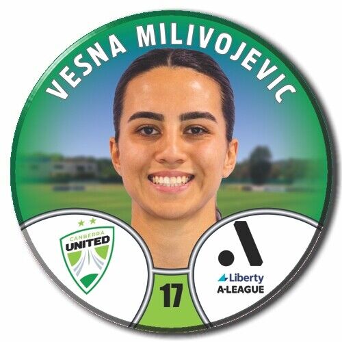LIBERTY A-LEAGUE - CANBERRA UNITED - MILIVOJEVIC, Vesna