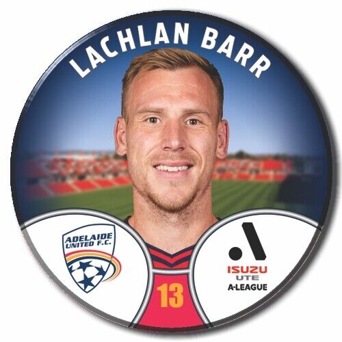 ISUZU UTE A-LEAGUE - ADELAIDE UNITED - BARR, Lachlan