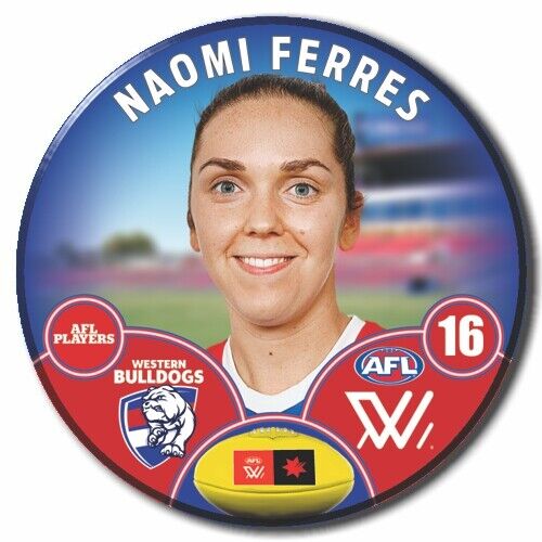 AFLW S8 Western Bulldogs Football Club - FERRES, Naomi