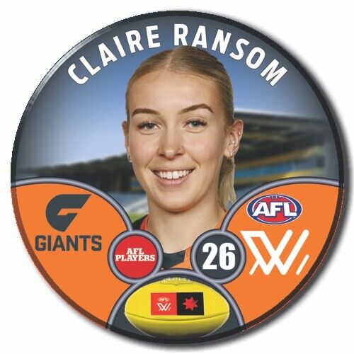 AFLW S9 GWS Giants Football Club - RANSOM, Claire