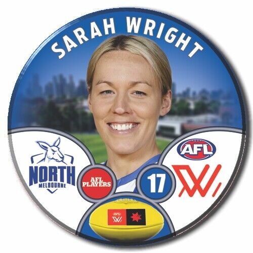 AFLW S9 North Melbourne Football Club - WRIGHT, Sarah