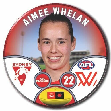 AFLW S9 Sydney Swans Football Club - WHELAN, Aimee