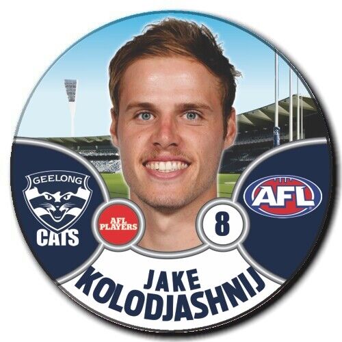 2021 AFL Geelong Player Badge - KOLODJASHNIJ, Jake