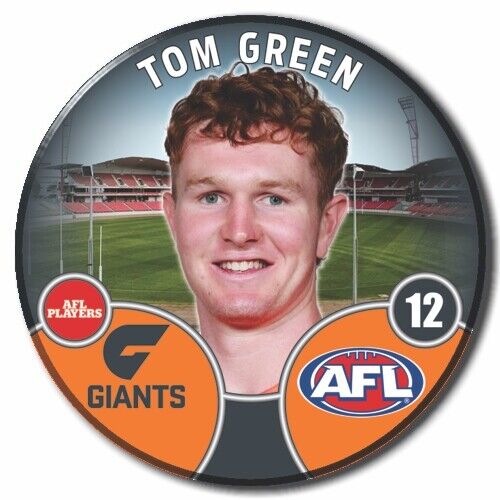 2022 AFL GWS Giants - GREEN, Tom