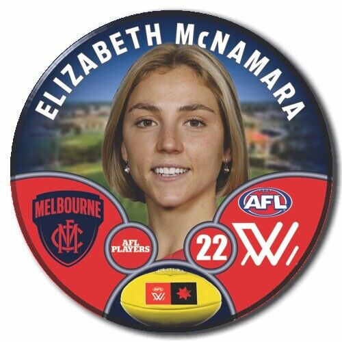 AFLW S9 Melbourne Football Club - McNAMARA, Elizabeth