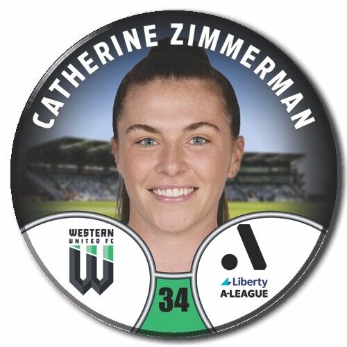 LIBERTY A-LEAGUE - WESTERN UNITED FC - ZIMMERMAN, Catherine