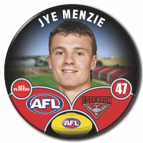 2024 AFL Essendon Football Club - MENZIE, Jye