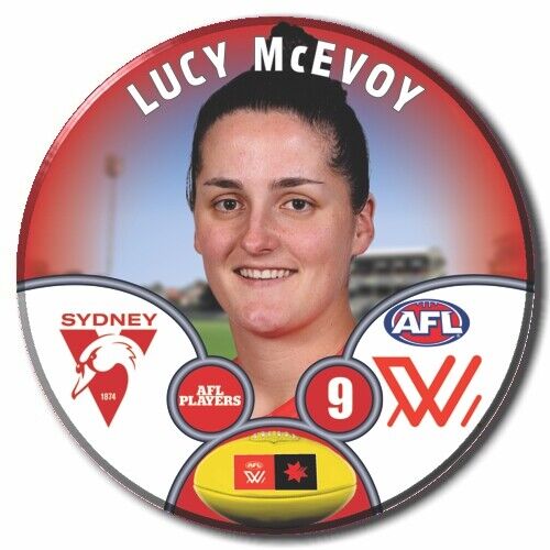 AFLW S9 Sydney Swans Football Club - McEVOY, Lucy