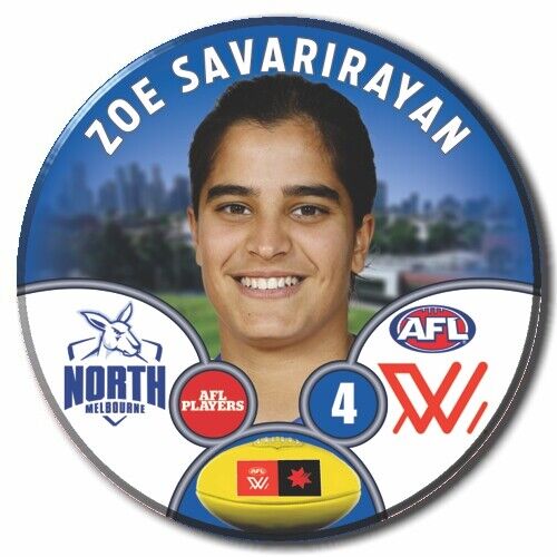 AFLW S9 North Melbourne Football Club - SAVARIRAYAN, Zoe