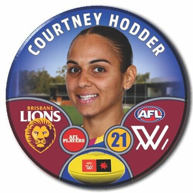 AFLW S9 Brisbane Lions Football Club - HODDER, Courtney