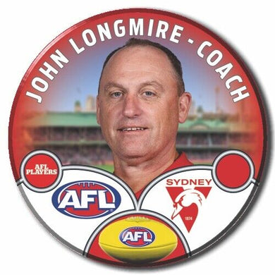 2024 AFL Sydney Swans Football Club - LONGMIRE, John - COACH