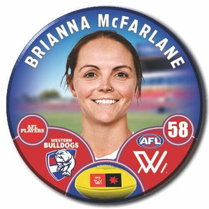 AFLW S8 Western Bulldogs Football Club - McFARLANE, Brianna