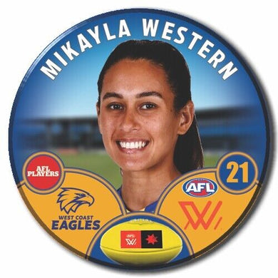 AFLW S8 West Coast Eagles Football Club - WESTERN, Mikayla