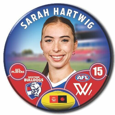 AFLW S8 Western Bulldogs Football Club - HARTWIG, Sarah