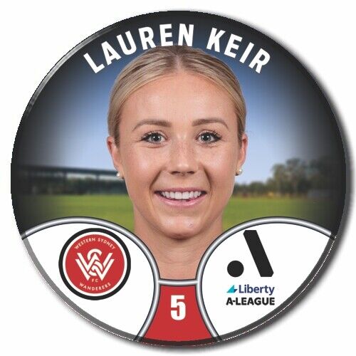 LIBERTY A-LEAGUE - WESTERN SYDNEY WANDERERS - KEIR, Lauren