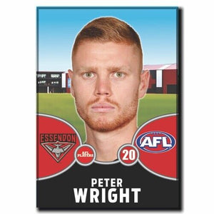 2021 AFL Essendon Bombers Player Magnet - WRIGHT, Peter