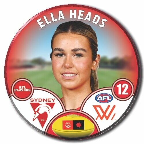 AFLW S8 Sydney Swans Football Club - HEADS, Ella