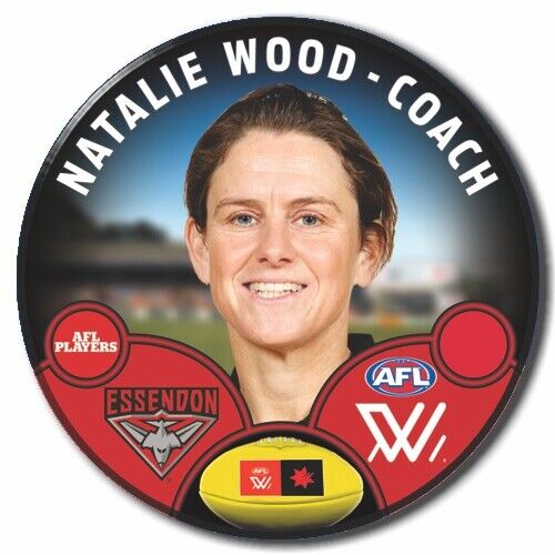 AFLW S8 Essendon Football Club - COACH - WOOD, Natalie