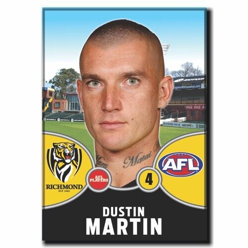 2021 AFL Richmond Player Magnet - MARTIN, Dustin