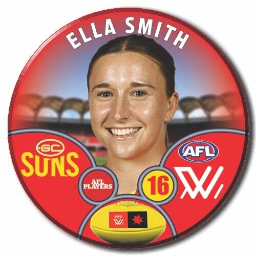 AFLW S9 Gold Coast Suns Football Club - SMITH, Ella