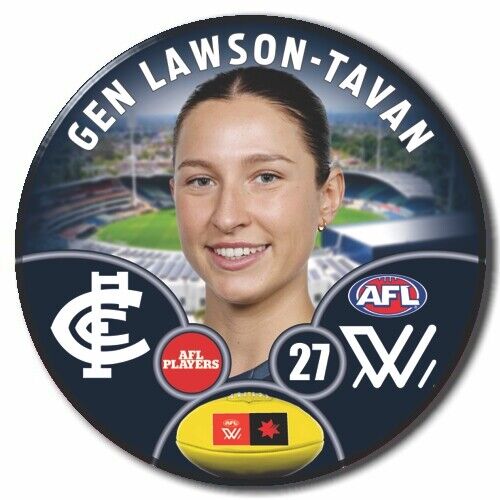 AFLW S9 Carlton Football Club - LAWSON-TAVAN, Gen