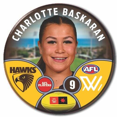 AFLW S9 Hawthorn Football Club - BASKARAN, Charlotte