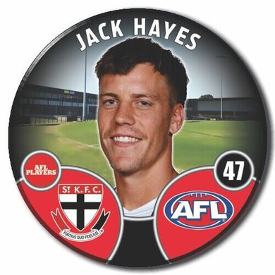 2022 AFL St Kilda - HAYES, Jack