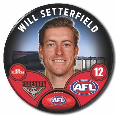 2023 AFL Essendon Football Club - SETTERFIELD, Will