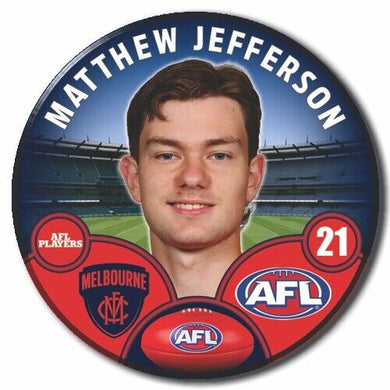 2023 AFL Melbourne Football Club - JEFFERSON, Matthew