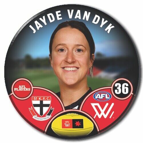 AFLW S8 St Kilda Football Club - VAN DYK, Jayde