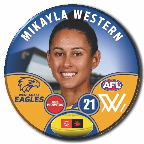 AFLW S9 West Coast Eagles Football Club - WESTERN, Mikayla