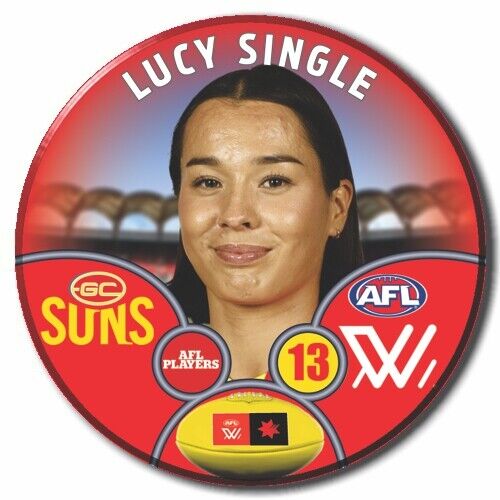 AFLW S9 Gold Coast Suns Football Club - SINGLE, Lucy
