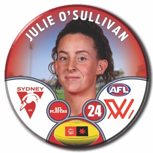 AFLW S9 Sydney Swans Football Club - O'SULLIVAN, Julie