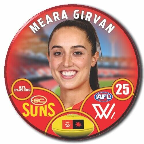 AFLW S8 Gold Coast Suns Football Club - GIRVAN, Meara