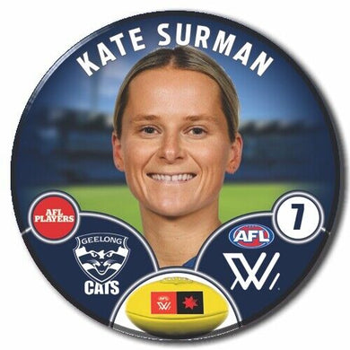 AFLW S8 Geelong Football Club - SURMAN, Kate